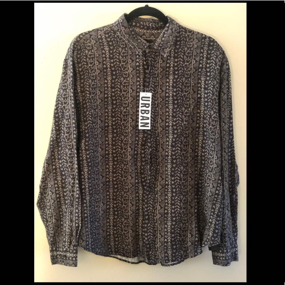 Male Dress Shirt From Urban Outfitters (never been worn)